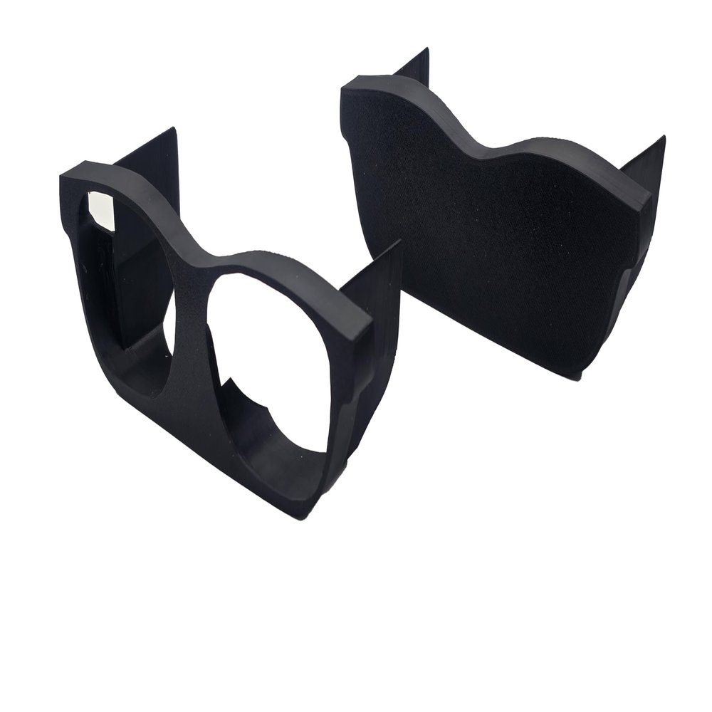 Tyco Tech Xreal Light Blockers for AR Air, Air 2 & Air 2 Pro Glasses, Soft TPU Rubber, Full and Open Front Options (Set - Full AND Open Front Blocker)