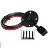 2Pcs Connectors Power Socket 2 Pin Quick Disconnects Automotive Panel Extension Cable 12AWG Quick Connectors Easy Use view 2