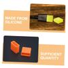 OSOLADY 40pcs USB Male Dust Caps Silicone Covers for Charging Ports Compatible Mobile Devices Tablets and Cameras Each view 3