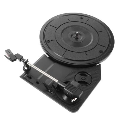 Hoement Retro Vinyl Record Player Speakers and Turntable Movement for Music and Collectors Seeking
