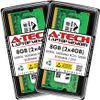 A-Tech 8GB Kit (2x4GB) RAM for Dell Inspiron 5447, 5537, 5542, 5543, 5547, 7447, 7547, 7557 Laptop | DDR3/DDR3L 1600MHz PC3L-12800 SODIMM 1.35V 204-Pin Non-ECC SO-DIMM Memory Upgrade view 1