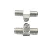 2pcs 2 in 1 F Head TV Male Plug Female Ja-ck Closed-Circuit Joint Plug Right Angle Antennas TV Coaxial Pl>UG*s Adapter Connector(006) view 4