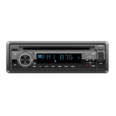 Magnadyne Marine/RV/Car Stereo Multimedia Receiver with Multi-Zone Control, DVD/CD/USB/AUX Player, Bluetooth, 40W x 4, Remote Control