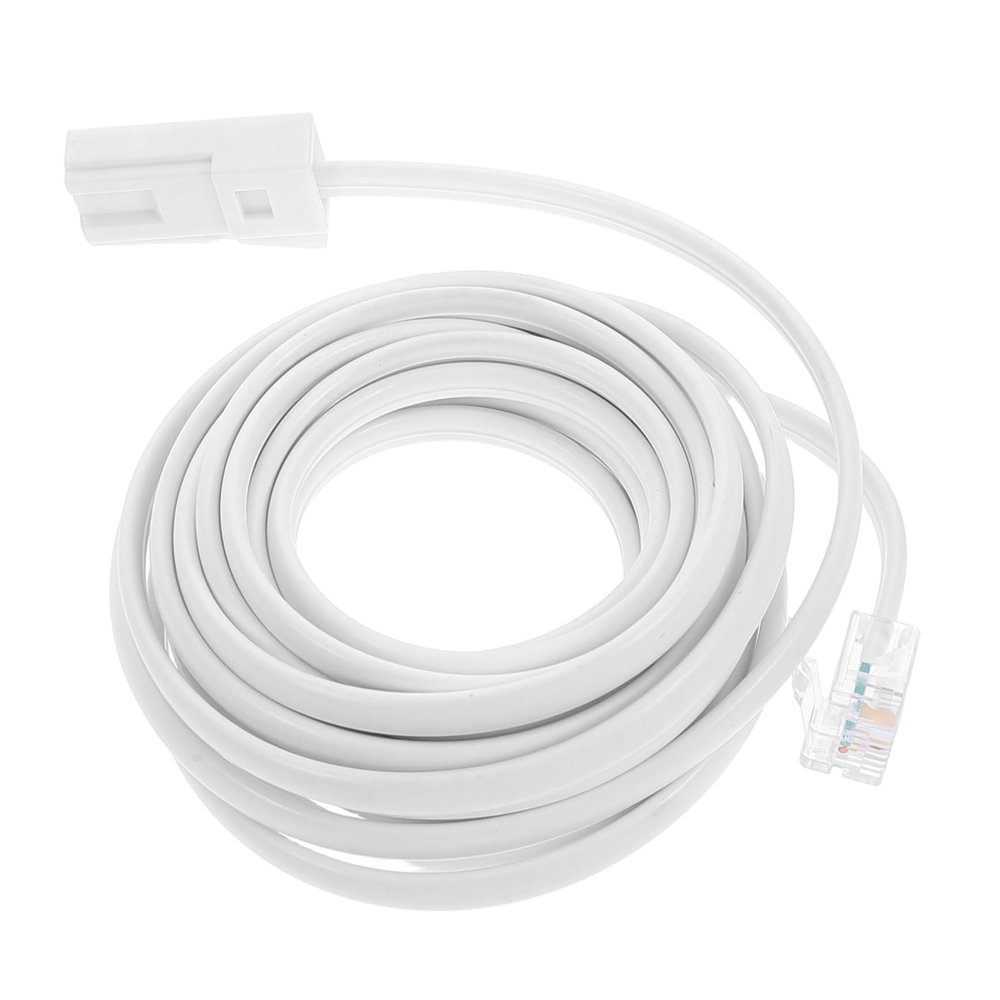DIYEAH 3m Extended Reach Phone Cord UK Landline Extension Cable for Modems Faxes Home Office