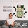 3D Dragon Wall Decal Gamer Room Decor for Boys | Pixel Style Removable Vinyl Sticker for Bedroom, Playroom, or Gaming Zone (3D Robot) view 3