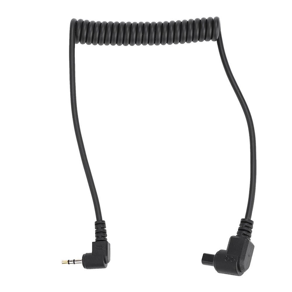 Mtlavishness 2.5mm C3 Camera Remote Control Shutter Release Cable Cord Plastic Soft Wear Lightweight Small Size Easy to Carry for Outdoor Photography Approx 30cm Length and