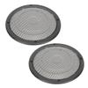 Hoement 2pcs Car Speaker Grill Mesh Cover Subwoofer Protector for Easy Installation Accessory for Enhanced Vehicle Sound Quality view 1