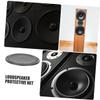 Hoement 2pcs Car Speaker Grill Mesh Cover Subwoofer Protector for Easy Installation Accessory for Enhanced Vehicle Sound Quality view 3