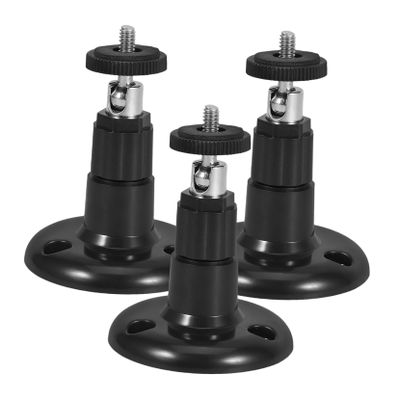 WHAMVOX 3pcs Sturdy Camera Mount Bracket Security Camera Holder for Indoor and Outdoor Use Durable Wall-mounting for Long-Lasting Stability