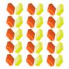 NUOBESTY 40pcs USB Dust Plug Covers Silicone Male Port Protectors for Data and Charging Cables Easy to Use Compact Orange and Green Caps for Travel Protection view 1