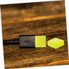 NUOBESTY 40pcs USB Dust Plug Covers Silicone Male Port Protectors for Data and Charging Cables Easy to Use Compact Orange and Green Caps for Travel Protection view 4
