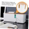 balacoo Power Charging Data Cable Storage Box Wire Management Box Bamboo Lid Cable Hider view 4