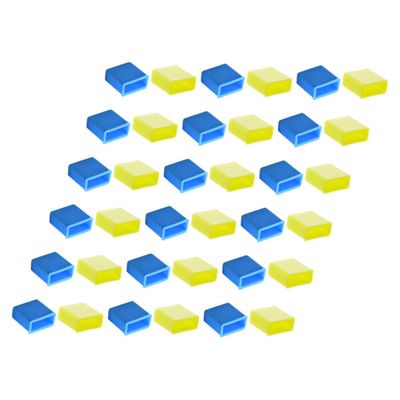TEHAUX 40pcs USB Dust Caps Silicone USB Port Protective Covers and Stylish for Data and Charging Cables
