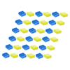 TEHAUX 40pcs USB Dust Caps Silicone USB Port Protective Covers and Stylish for Data and Charging Cables view 1
