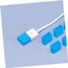 TEHAUX 40pcs USB Dust Caps Silicone USB Port Protective Covers and Stylish for Data and Charging Cables view 4