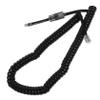 Mikikit Telephone Cord Set Detangler Replacement Cords for Landlines Tangle Design Black view 1