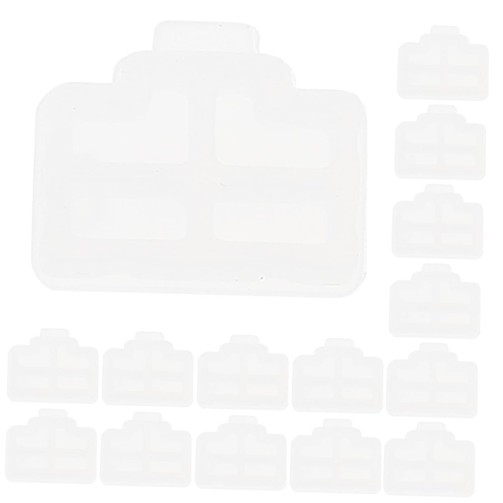 POPETPOP 50pcs Ethernet Hub Port Dust Caps for Computer Router and Tv Protective Cover for Network Ports Prevents Dust and Debris