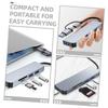 NUOBESTY USB Hub Adapter USB Expansion Dock Card Reader Portable for Laptop and Computer Additional Connectivity Options view 2