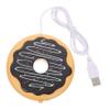 CATIEBYE Coaster Warmer Heated Plate Electric Mug Warmer Pad Cup Heating Coaster view 1