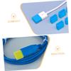 LALAFINA 40pcs USB Male Port Dust Covers Soft Silicone Protector Caps for Charging Data Cables Liquid Easy Installation Compatible Various Devices view 3