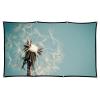 120 Inches Foldable Polyester Projector Screen, Lightweight for Home Theater, Office, Outdoor Movies, with Flexible Fibers, 160 Degree Viewing Angle view 2