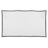 120 Inches Foldable Polyester Projector Screen, Lightweight for Home Theater, Office, Outdoor Movies, with Flexible Fibers, 160 Degree Viewing Angle view 3