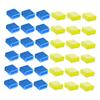 OSALADI Dust Plug Caps 40 Silicone Male Port Covers Easy Install Data Cable Protectors for Travel Office Home view 1