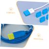 OSALADI Dust Plug Caps 40 Silicone Male Port Covers Easy Install Data Cable Protectors for Travel Office Home view 3