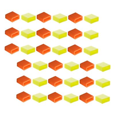 jojofuny 40pcs USB Dust Plugs Charging Cable Cap Covers Silicone USB Male Plug Dust Caps for Electronics Supplies
