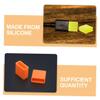jojofuny 40pcs USB Dust Plugs Charging Cable Cap Covers Silicone USB Male Plug Dust Caps for Electronics Supplies view 3