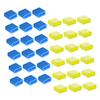 DIYEAH 40pcs USB Male Dust Covers Silicone Cable Port Dust Cover for Computer Dustproof Plug for Travel Office Home view 1