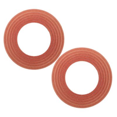 DIYEAH 2pcs Subwoofer Repair Kit Woofer Surround Repair Subwoofer Speaker Parts Replacement