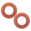 DIYEAH 2pcs Subwoofer Repair Kit Woofer Surround Repair Subwoofer Speaker Parts Replacement view 1