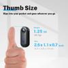 QIESIWEI 4K HD Mini Vlog Camera with WiFi Wireless Portable Action Body Cam for Sports Travel Photography Pocket Sized Video Recorder (H88P (B 4K Lite),64G-TF) view 2
