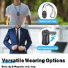 QIESIWEI 4K HD Mini Vlog Camera with WiFi Wireless Portable Action Body Cam for Sports Travel Photography Pocket Sized Video Recorder (H88P (B 4K Lite),64G-TF) view 3