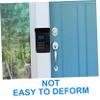 LIFKOME Home Doorbell Cover Plastic Access Control Protector for Fingerprint Machines Easy Installation Extends Service Life Suitable for Outdoor Use view 3