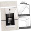 DOITOOL Doorbell Rain Cover for Outdoor Water-resistant Access Control Keyboard Fingerprint Device Attendant view 3