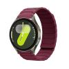 20mm 22mm Magnetic Silicone Band for Samsung Galaxy Watch 7 6 5 4 6 for Huawei Watch GT5 4 3Pro 46mm(04 wine red,For Galaxy 6classic 47mm) view 1