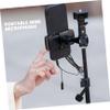 Kisangel 1set Microphones for Smartphones and Laptops Portable Vocal Mic for Compact Tiny Microphone for Karaoke and Streaming Design view 4