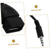BESPORTBLE Male to Female Audio Wire Car Audio Cable USB Adapter for Player Car USB Extender Console Auxiliary Jack view 3