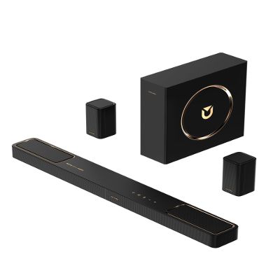 ULTIMEA 5.1.2ch Sound Bar with Dolby Atmos, Surround Sound System for TV with 2 Surround Speakers, Sound Bar for Smart TV, Soundbar for Home Theater, BT 5.4, HDMI eARC, Skywave F40 (New, 2025 Model)