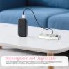 for Canon Rechargeable Wireless Remote Control - Camera Remote Shutter Release with Zoom Focus Compatible with Canon G7X Mark III/R50/R6 II/R10/R/RP/R5/R8/R100/M50/M200/M6 II/R5 II/6D II/SL3, White view 3