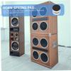 CHICAMPERA 4pcs Shockproof Speaker Spring Pads Portable Speaker Holders for Isolation Lightweight Feet for Equipment up to Easy to Install and view 4