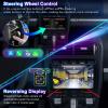 Loddery 9.7 inch Car Radio Stereo for Dodge Ram 1500 2500 3500 2013 2014 2015 2016 2017 2018, 2GB +32GB, with Wireless & Wired Carplay,Built-in GPS WiFi DSP Camera MIC (Only fit Manual AC) (4+64G) view 4