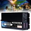 3000w 4000w 5000w Pure Sine Wave Power Inverter Dc 12V 24V 48V 60V 72V to Ac 110V 220V with Socket & LCD Display Voltage Converters,for RV Truck Camping,5000W-48Vto220V view 1