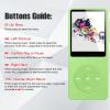 128GB MP3 Player with Bluetooth 5.2, Portable Green Music Player for Kids with Built-in HD Speaker, FM Radio, Voice Recorder, Earphones Included view 3