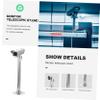 CHICAMPERA Adjustable Telescopic Security Camera Mount Bracket Aluminum Alloy Rustproof Holder for Outdoor Use 30cm-60cm Range Compatible CCTV Cameras view 4