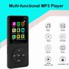 128GB MP3 Player with Bluetooth 5.2, Portable Black Music Player for Kids with Built-in HD Speaker, FM Radio, Voice Recorder, Earphones Included view 2
