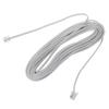 Bloepum 9M 30ft RJ11 6P2C Modular Telephone Phone Cables Wire White view 1