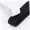 ARTIBETTER 1pc Elastic Band Stretchy Cable Straps High Elasticity Waistband Thick Elastic Rope Pregnant Pants Rope Latex Cord Black view 2